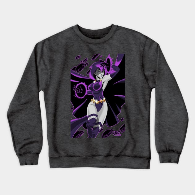 Azarath Titan Crewneck Sweatshirt by ArtbyMyz